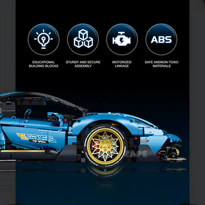 product feature of zape 10530 lamborghini svj technic car building blocks set model car