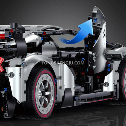 zape 10532 lamborghini veneno sports car building blocks set model car classic scissor doors