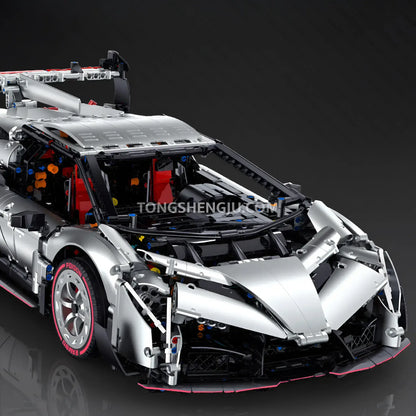 zape 10532 lamborghini veneno sports car building blocks set model car creative assembly blocks