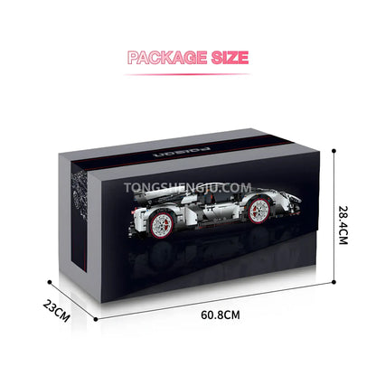 package size of zape 10532 lamborghini veneno sports car building blocks set model car