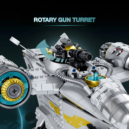 zape 98000 blade voyager star wars building blocks set rotary gun turret