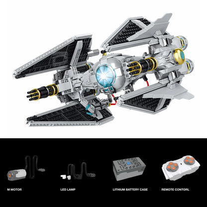 dynamic version of zape 98001 stellar interceptor star wars building blocks set
