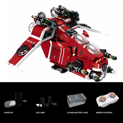 dynamic version of zape 98002 planet gunboat star wars building blocks set